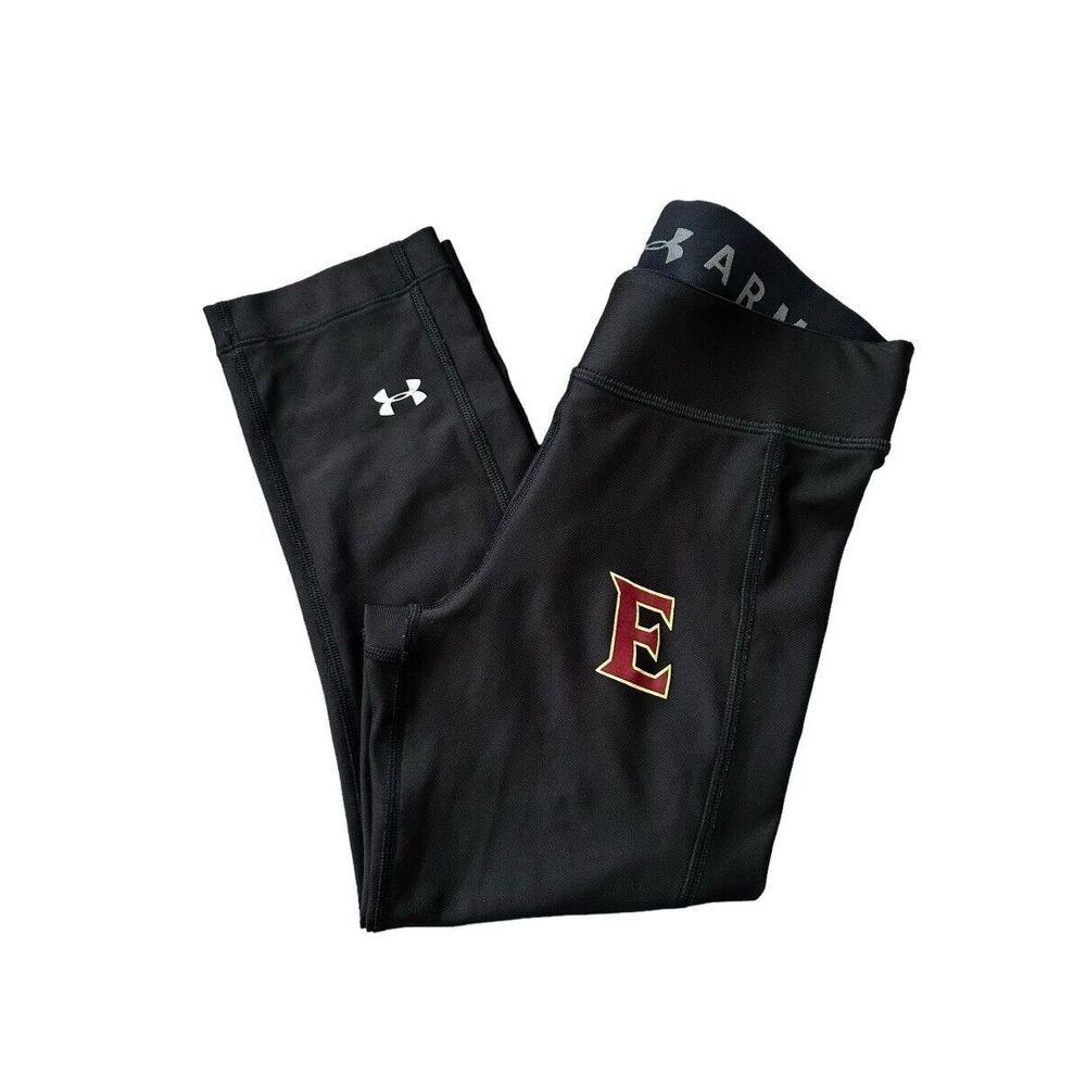 Under‎ Armour HeatGear Cropped Compression Leggings Women's Small Black